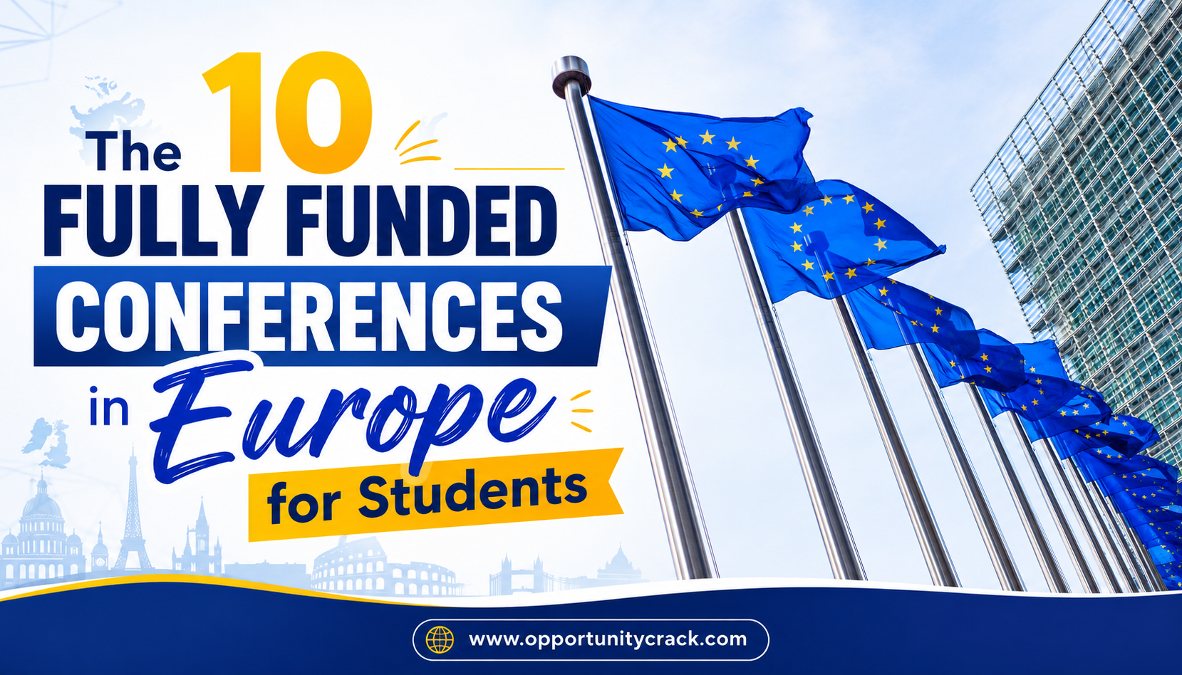 The 10 fully funded conferences in Europe for students