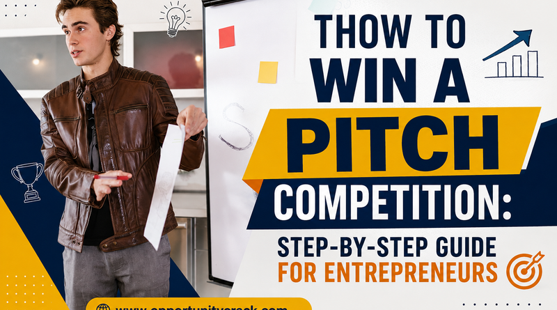 How to Win a Pitch Competition: Step-by-Step Guide for Entrepreneurs